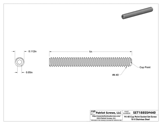 High-Quality Socket Set Screws - Patriot Screws