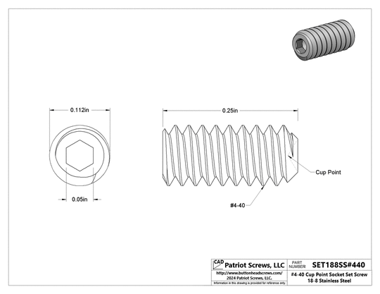 High-Quality Socket Set Screws - Patriot Screws