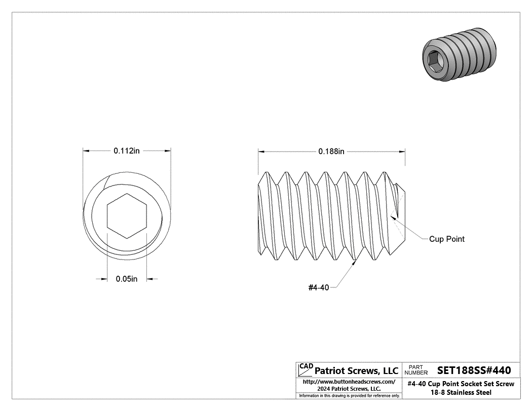 High-Quality Socket Set Screws - Patriot Screws