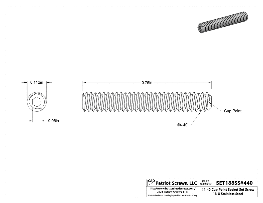 High-Quality Socket Set Screws - Patriot Screws