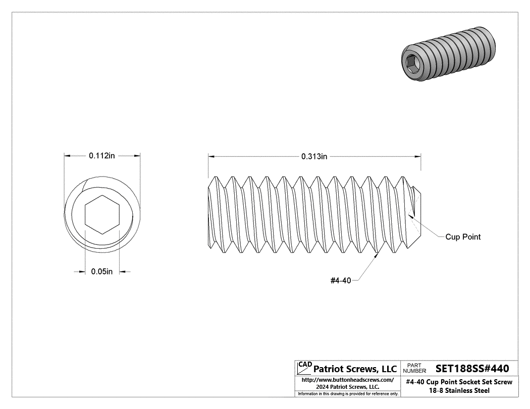 High-Quality Socket Set Screws - Patriot Screws