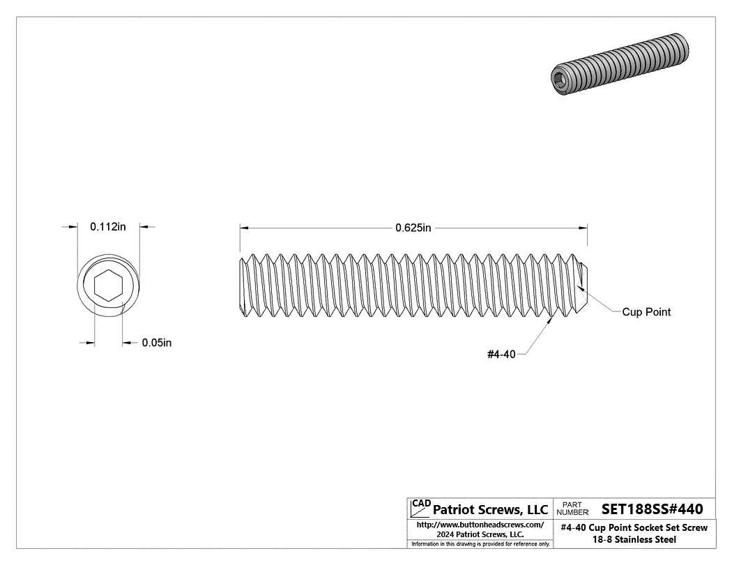 High-Quality Socket Set Screws - Patriot Screws