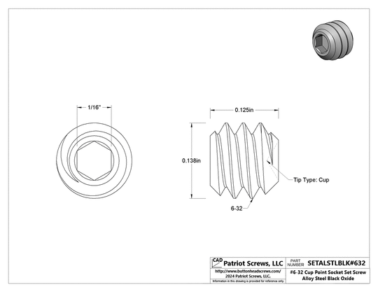 High-Quality Socket Set Screw by Patriot Screws