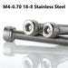 M4-0.70 18-8 Stainless Steel Socket Head Cap Screw