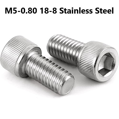 M5-0.80 18-8 Stainless Steel Socket Head Cap Screw